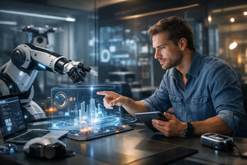 entdecken sie das modell des „augmentierten solopreneurs“: wie eine einzelperson mit moderner technologie ein erfolgreiches business führt.