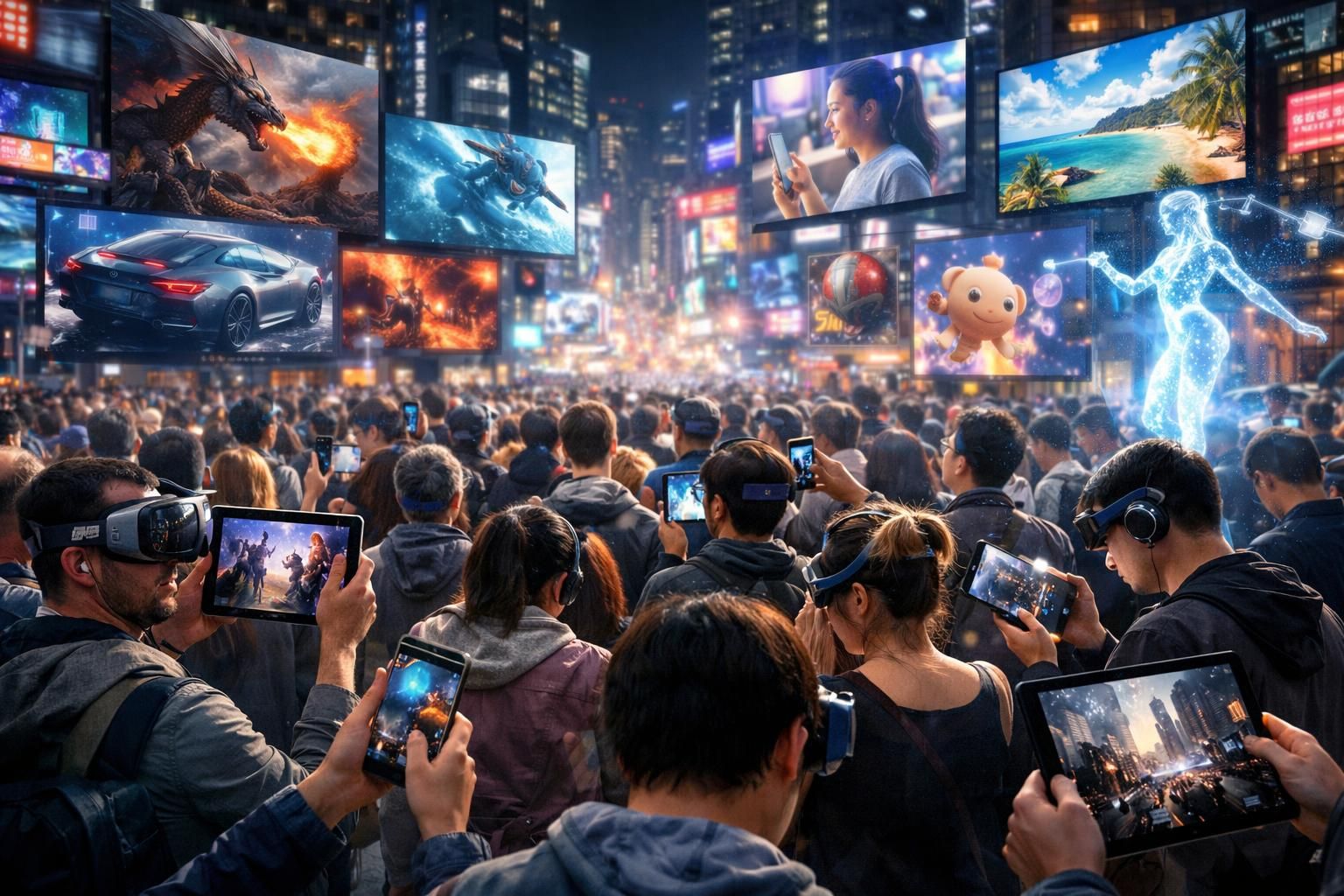 entdecken sie die herausforderungen im zeitalter des massenhaften ki-contents und wie der kampf um aufmerksamkeit neue strategien erfordert.