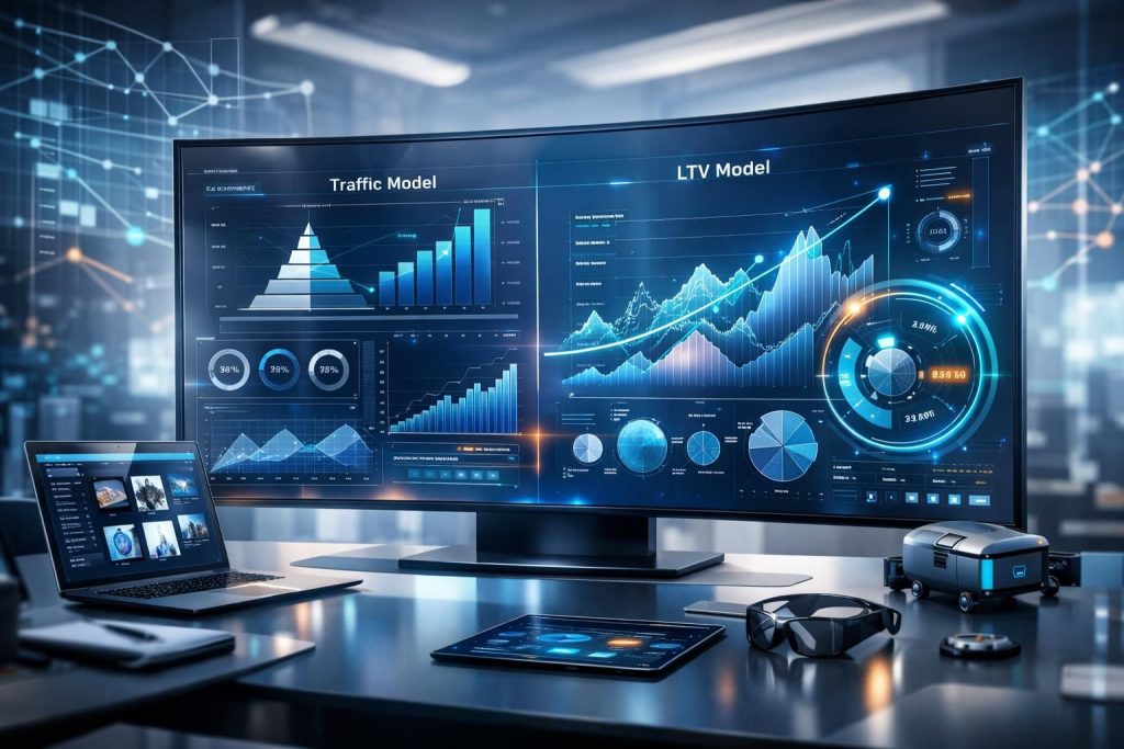 entdecken sie die zukunft des e-commerce 2026: wie sich das traffic-modell zur nachhaltigen ltv-logik entwickelt und unternehmen langfristigen erfolg sichern.