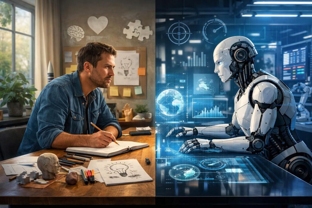 entdecken sie in diesem artikel, welche menschlichen fähigkeiten im zeitalter der künstlichen intelligenz auch in zukunft unverzichtbar bleiben und wie ki unser arbeitsleben ergänzt.