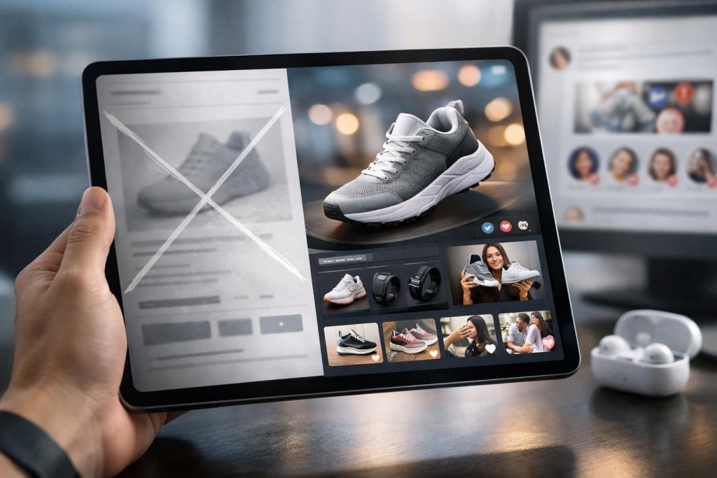 entdecken sie, warum traditionelle produktseiten im e-commerce an bedeutung verlieren und wie moderne ansätze das online-shopping verändern.