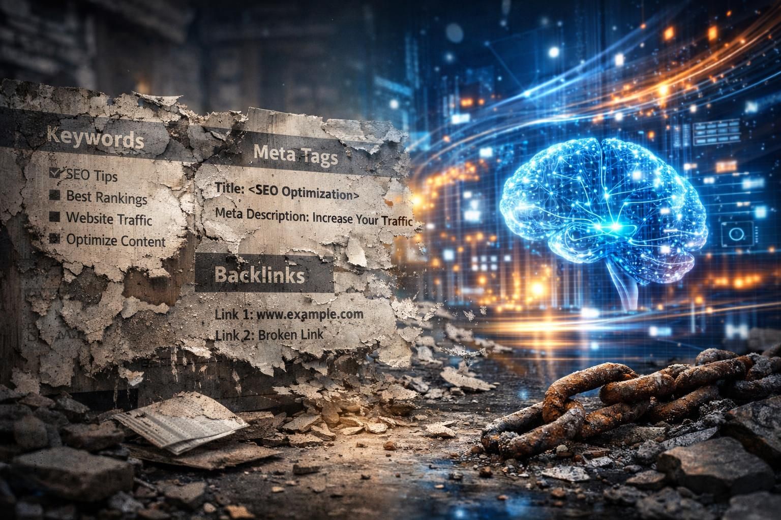 erfahren sie, warum seo an bedeutung verliert und welche neuen strategien und technologien die zukunft der online-sichtbarkeit prägen werden.